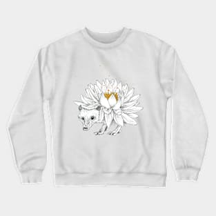 Zen hedgehog Crewneck Sweatshirt